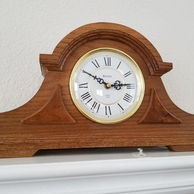 Bulova mantel clock