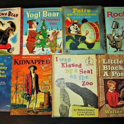 Hundreds of vintage children's books