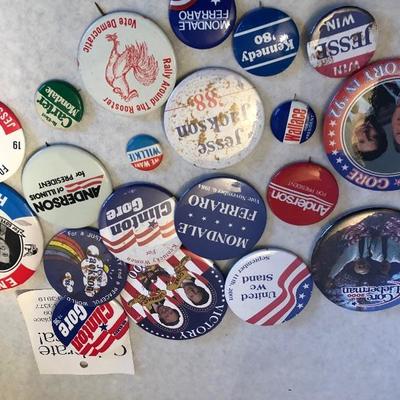 Political pins