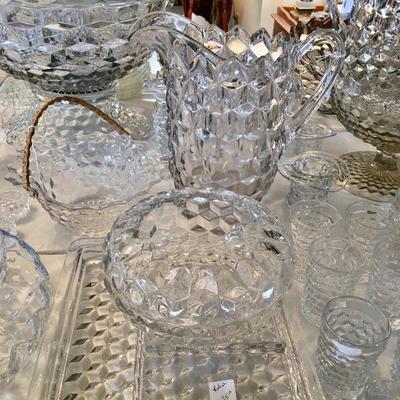 Fostoria American Block - rare pieces 