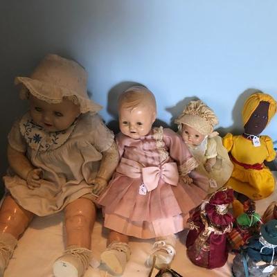 Vintage and antique dolls