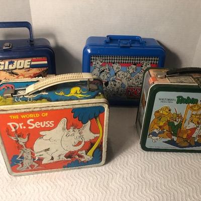 Vintage lunch boxes 