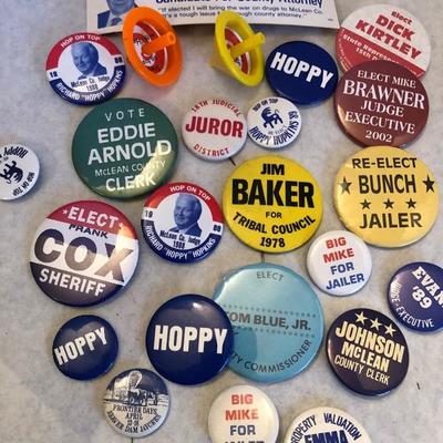 Political buttons