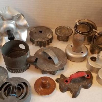 Early and huge cookie cutter collection 