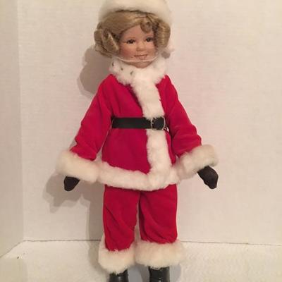 Shirley Temple Doll - Santa