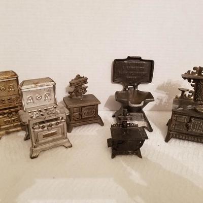 Toy cast iron stove collection 
Salesman samples