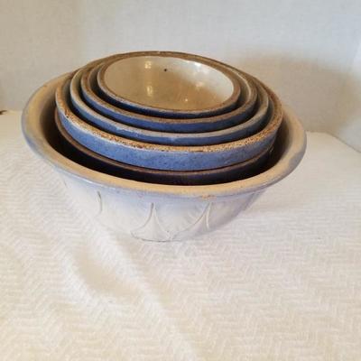 Salt glaze pottery bowls 
