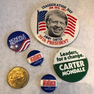 Political President pins