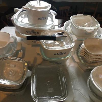 Cornflower Corningware