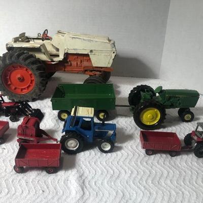 Vintage tractors - Case, Ford, John Deere