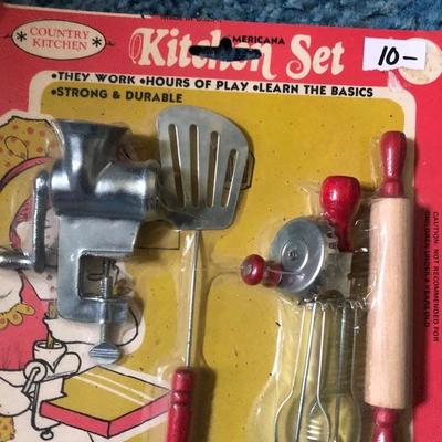 Childs toys bakers set