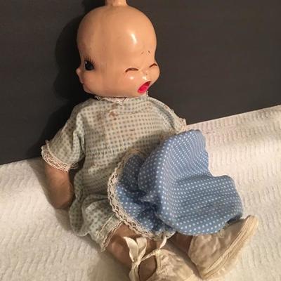 Vintage 3-face baby 