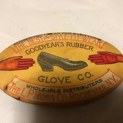 Goodyear Rubber Glove Company advertising, LP Ross, Rochester, NY
