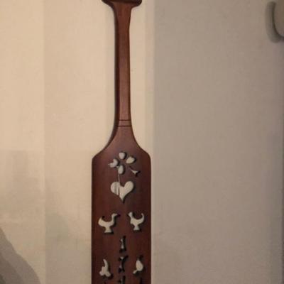 Tell City Chair Company paddle
