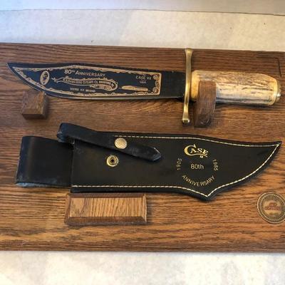 Case 80th Anniversary knife