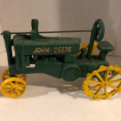 John Deere toy tractor 