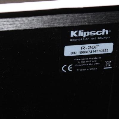 Klipsch R-26 speakers, Pair