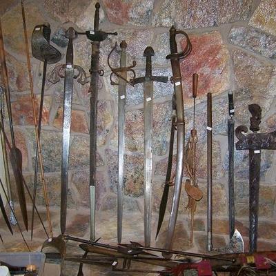 Antique swords