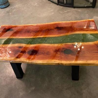 custom hand made coffee table 