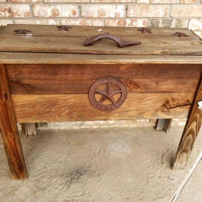 Wood Ice Chest/Cooler