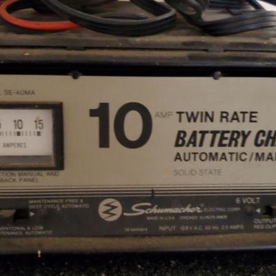 10 AMP Twin Rate Battery Charger