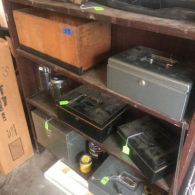 Metal Boxes, Antique and New