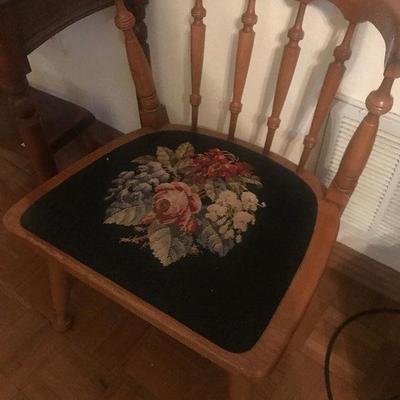 Needle Point Chair