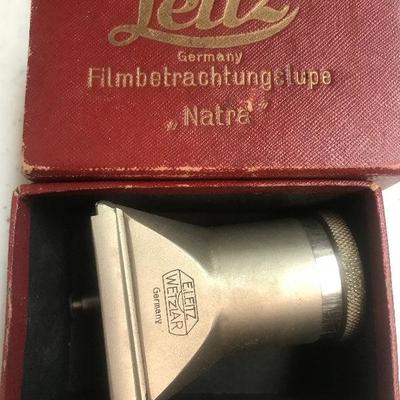 Leitz, made in Germany, Filmbetrachtung&Lupe, 