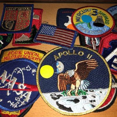 military and other patches