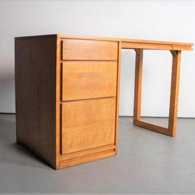 MidCentury at it's finest - Russel Wright Birch Desk by Conant Ball