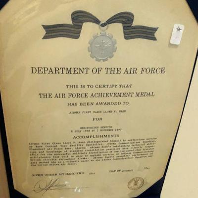 military awards 