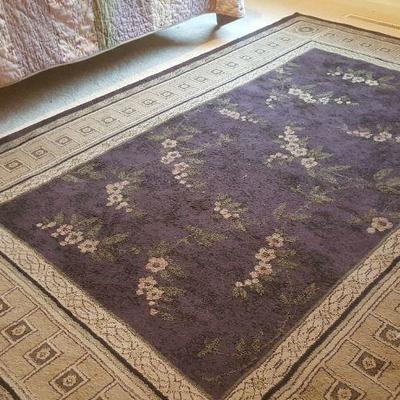 5x7 purple area rug