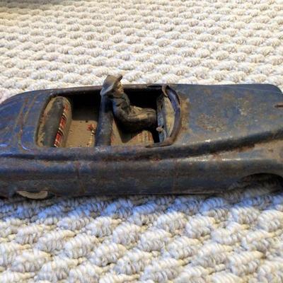 Vintage metal toy car