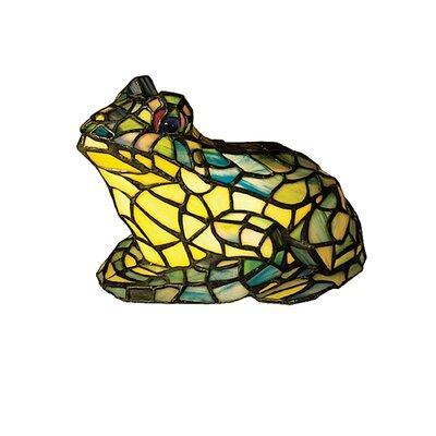 Stained Glass TIFFANY STYLE MEYDA Frog Light
