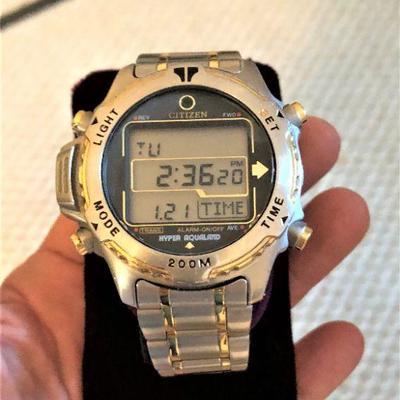 one of two CITIZEN DIVE WATCH - just regulated 