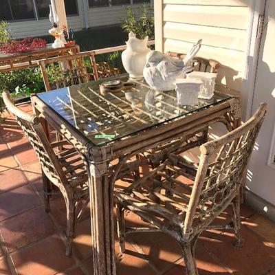 Twig Table w/4 Chairs $95