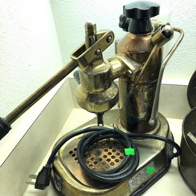 Vintage La Pavoni Europiccola Espresso Machine