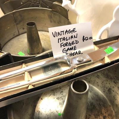 Vintage Italian Forged Game Shear