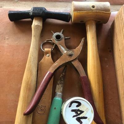 Leather making tools 