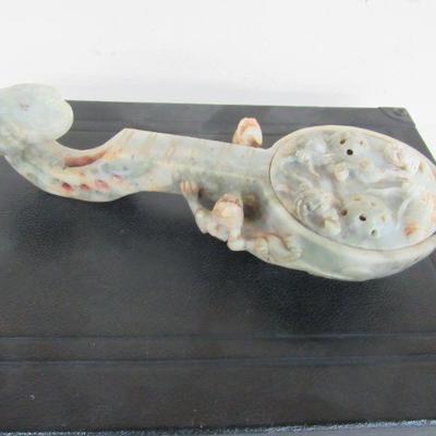 Oriental Carved Soapstone Incenser