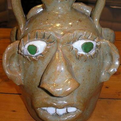 Jerry Brown Double Face Jug