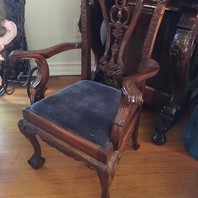 Childâ€™s antique chair 