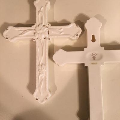 "Lenox" china ivory lily cross