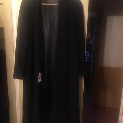 Saks Fifth Avenue vintage cashmere overcoat