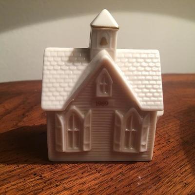 "Lenox" Christmas village church