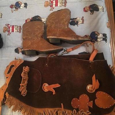 Vintage childâ€™s chaps