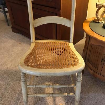 Cane bottom chair $35