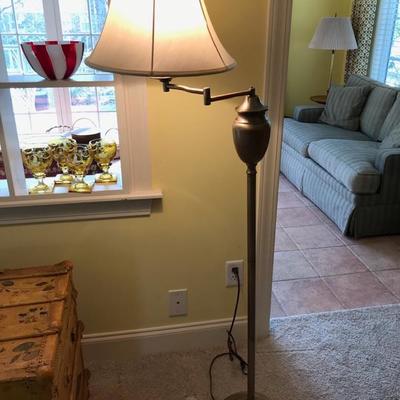 Floor lamp $40
switch needs adjusting