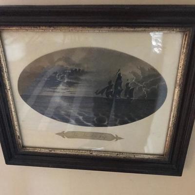 Currier and Ives From Shore to Shore $120