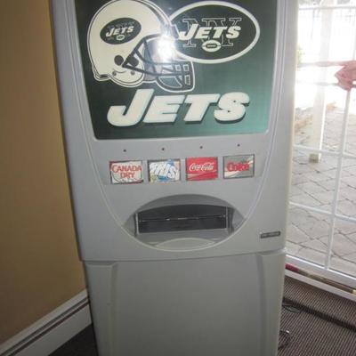 Jets Skybox Soda Machine